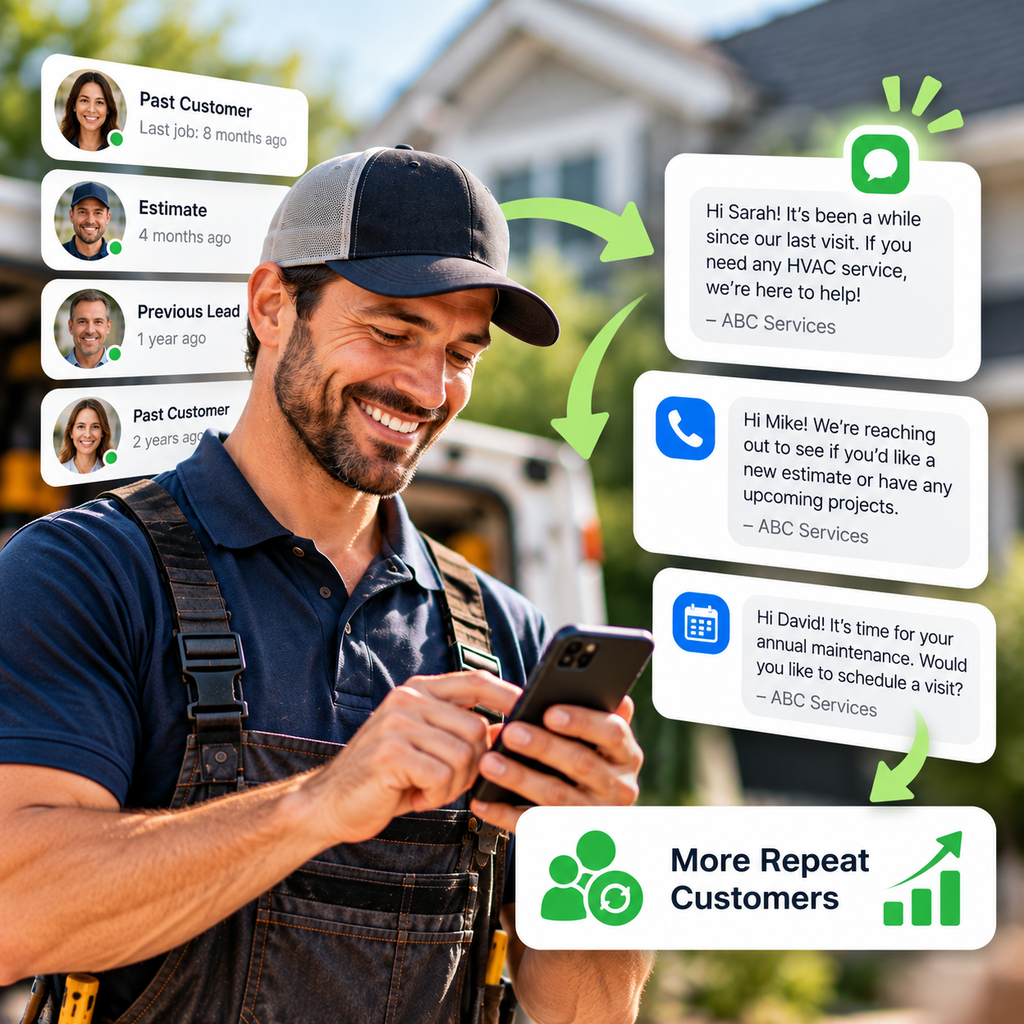 Contractor Driving Repeat Customers