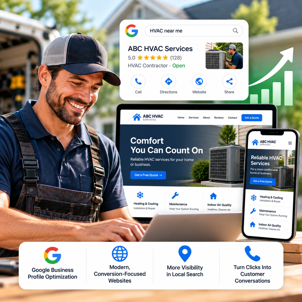 HVAC Growth Marketing Showcase